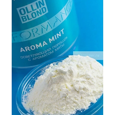 OLLIN PROFESSIONAL Порошок осветляющий с ароматом мяты / Mint Aroma BLOND PERFORMANCE 500 гр