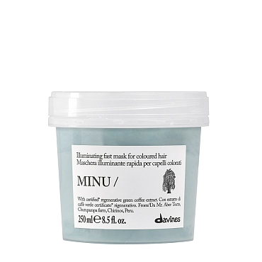 DAVINES SPA Маска-экспресс для восстановления окрашенных волос / MINU fast mask 250 мл, фото 1