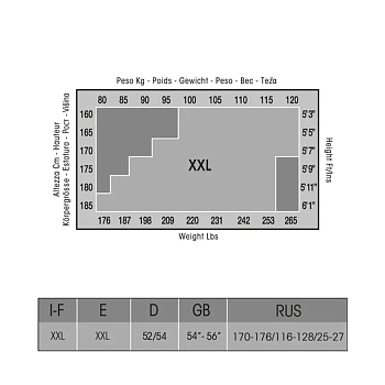 OMSA Колготки XXL Daino 6 (XXL) / ATTIVA 40, фото 4