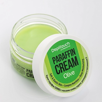 DEPILTOUCH PROFESSIONAL Крем-парафин Олива с маслами оливы, карите, розмарина и витамином Е / Depiltouch MINI 75 мл, фото 2