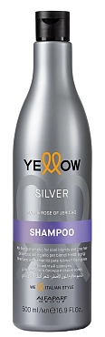 YELLOW Шампунь анти-желтый для холодного блонда и седых волос / YE SILVER SHAMPOO 500 мл