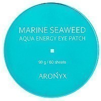 MEDI FLOWER Патчи гидрогелевые с экстрактом морских водорослей для глаз / Aronyx 60 шт, фото 1