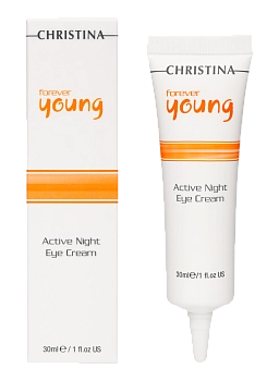 CHRISTINA Крем ночной для глаз Суперактив / Active Night Eye Cream Forever Young 30 мл, фото 2