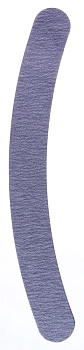 SOLOMEYA Пилка для ногтей 180/240 Бумеранг / Curved Zebra File, фото 2