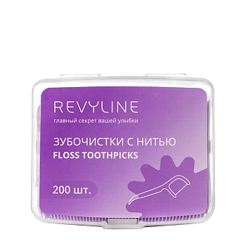 Зубочистка с нитью / Floss toothpicks 200 шт