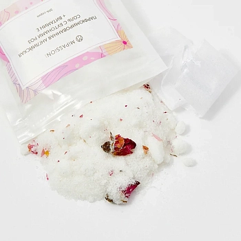 MIPASSIONcorp Соль парфюмированная английская с бутонами роз / MiPASSiON 200 гр, фото 2