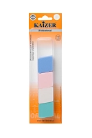 KAIZER Спонж латексный, маленький, цвет ассорти, 4 шт, фото 3