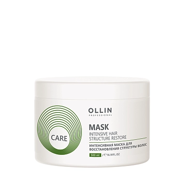 OLLIN PROFESSIONAL Маска интенсивная для восстановления структуры волос / Restore Intensive Mask 500 мл