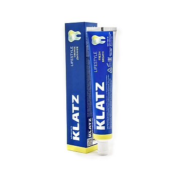KLATZ Паста зубная Свежее дыхание / LIFESTYLE 75 мл, фото 4