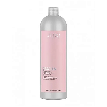 Бальзам с протеинами шелка и маслом хлопка Сатин / Luxe Care 1000 мл