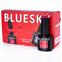 BLUESKY LV123 гель-лак для ногтей / Luxury Silver 10 мл, фото 4