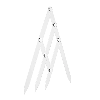 Циркуль пластмассовый для бровей 