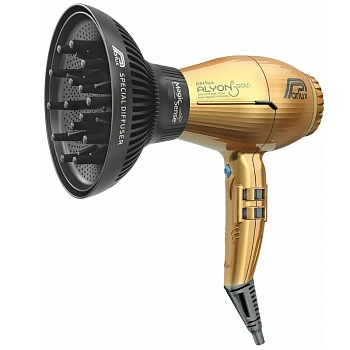 PARLUX Набор фен Alyon Gold + Diffuser MS, фото 3