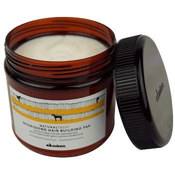 DAVINES SPA Маска питательная восстанавливающая / Nourishing NATURAL TECH 250 мл, фото 2