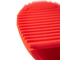 LIC Коврик-яйцо силиконовый для чистки кистей / Lic Brush cleansing pad 1 шт, фото 3