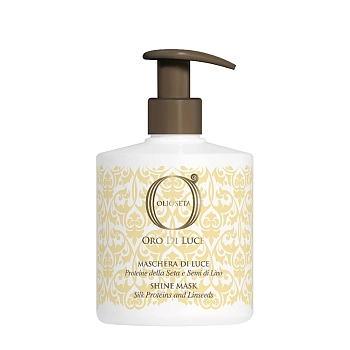 BAREX Маска-блеск протеины шелка и семена льна / OLS ODL 500 мл, фото 1