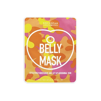KOCOSTAR Маска для живота с термо эффектом для похудения / Camouflage Belly Mask 9 г, фото 1