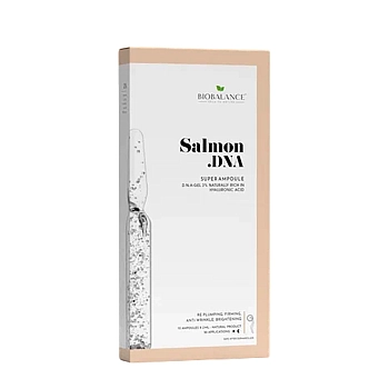 Ампулы для лица, содержащая DNA-гель из икры лосося / SUPER AMPOULE SALMON D.N.A 10*2 мл