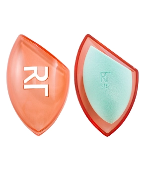 REAL TECHNIQUES Спонж для пудры с футляром для хранения / Real Techniques Summer Haze Miracle Powder Sponge + Case, фото 3