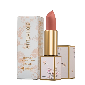 BIOHYALUX Помада для губ / Forbidden City Lipstick Emerald Red 3,2 гр, фото 2