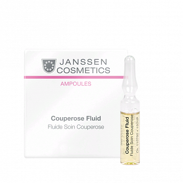 JANSSEN COSMETICS Концентрат сосудоукрепляющий для кожи с куперозом / AMPOULES  7*2 мл