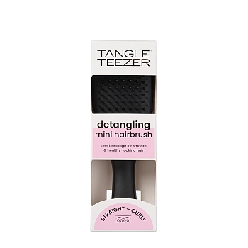 TANGLE TEEZER Расческа для волос / The Ultimate Detangler Mini Liquorice Black, фото 5