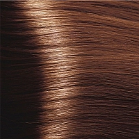 KAPOUS 6.43 крем-краска для волос с гиалуроновой кислотой, темный блондин медный золотистый / HY 100 мл, фото 1
