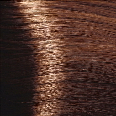 KAPOUS 6.43 крем-краска для волос с гиалуроновой кислотой, темный блондин медный золотистый / HY 100 мл