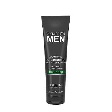 OLLIN PROFESSIONAL Шампунь-кондиционер восстанавливающий, для мужчин / Shampoo-Conditioner Restoring PREMIER FOR MEN 250 мл