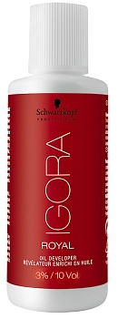 SCHWARZKOPF PROFESSIONAL Лосьон-окислитель на масляной основе 3% / Игора Роял 60 мл, фото 1