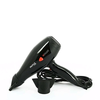 DEWAL PROFESSIONAL Фен Profile 2200 черный, ионизация, 2 насадки, 2200 Вт, фото 3