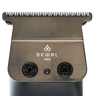 DEWAL PROFESSIONAL Машинка для стрижки окантовочная DEWAL PRO BARBER STYLE, аккумуляторно-сетевая, 7000 об\мин, Т-нож 40 мм, 0.2 мм, 3 насадки, фото 7