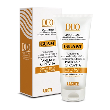 GUAM Крем с разогревающим эффектом для живота и талии / DUO 150 мл, фото 2