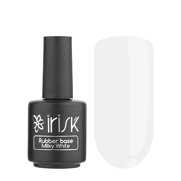 IRISK PROFESSIONAL База каучуковая камуфлирующая для ногтей, молочная / Rubber Base Milky White 18 мл, фото 1