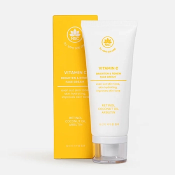 NAME SKIN CARE Крем для сияния кожи лица с витамином С / NSC 70 мл, фото 2