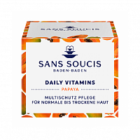 SANS SOUCIS Крем витаминизирующий Мульти-защитный уход с экстрактом папайи / DAILY VITAMINS PAPAYA MULTI-PROTECTION CARE 50 мл, фото 2