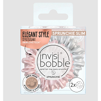 INVISIBOBBLE Резинка-браслет для волос / Invisibobble Sprunchie SLIM Bella Chrome, фото 4