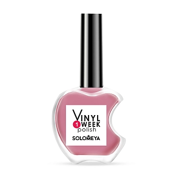 SOLOMEYA 5 лак недельный для ногтей / One Week Vinyl Polish Chili 13 мл, фото 2