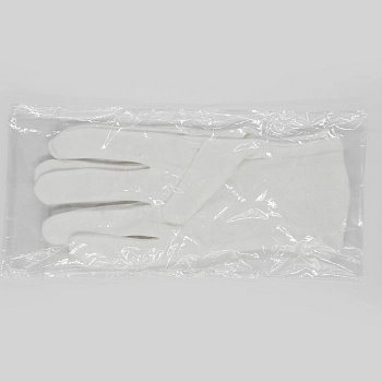 SOLOMEYA Перчатки косметические 100% хлопок / 100% Cotton Gloves for cosmetic use 1 пара, фото 2