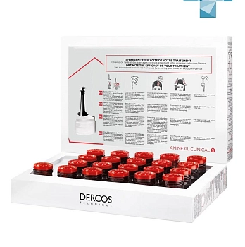 VICHY Средство против выпадения волос для женщин / Dercos Aminexil 21 х 6 мл, фото 5