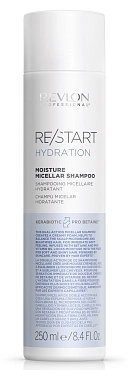 REVLON PROFESSIONAL Шампунь мицеллярный для нормальных и сухих волос / Hydration Moisture Micellar Shampoo Restart 250 мл