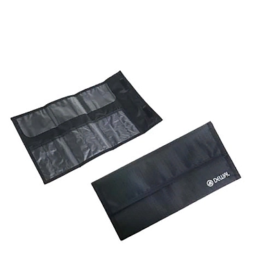 DEWAL PROFESSIONAL Чехол для парикмахерского инструмента, полимерный материал, черный 35х24 см