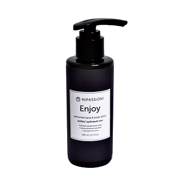 MIPASSIONcorp Лосьон парфюмированный для рук и тела, амбра, дубовый мох / Enjoy MiPASSiON 150 мл