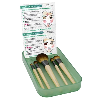 ECOTOOLS Набор кистей для макияжа / Start the Day Beautifully Kit, фото 5