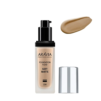 ARAVIA Professional Крем тональный матирующий для лица, 04 / foundation SOFT MATTE 30 мл, фото 3