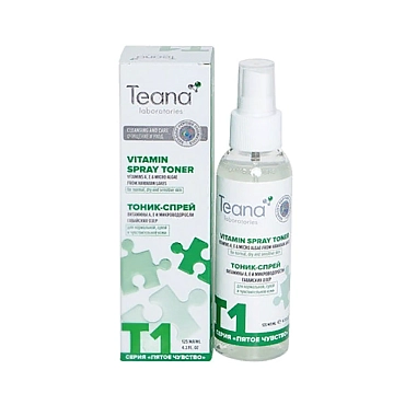 TEANA Тоник-спрей энергетический витаминный 125 мл