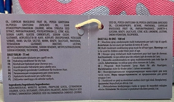 SELECTIVE PROFESSIONAL Набор для волос (шампунь 100 мл + кондиционер 75 мл + маска-спрей 100 мл + мешок для упаковки косметики) ONCARE DAILY, фото 3