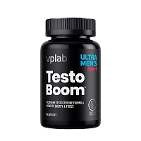 VPLAB Бустер тестостерона, мака перуанская, ямс, цитрат цинка / Ultra Men’s Testoboom 90 капсул, фото 1