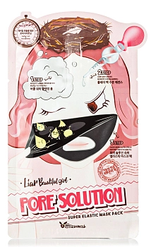 ELIZAVECCA Маска трехступенчатая для проблемной кожи / 3-Step Pore Solution Super Elastic Mask 10 шт, фото 2