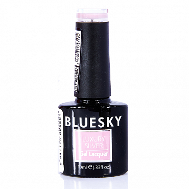 BLUESKY LV008 гель-лак для ногтей / Luxury Silver 10 мл